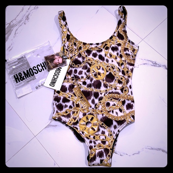 h&m moschino bathing suit